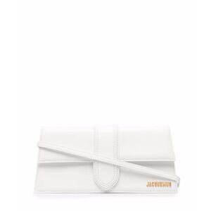 Jacquemus Le Bambino Long Leather Shoulder Bag with Gold Logo